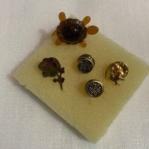 Lot of 5 Lapel Pins